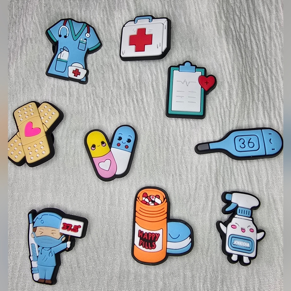 Nurse Croc Charms - NEW WITHOUT TAGS